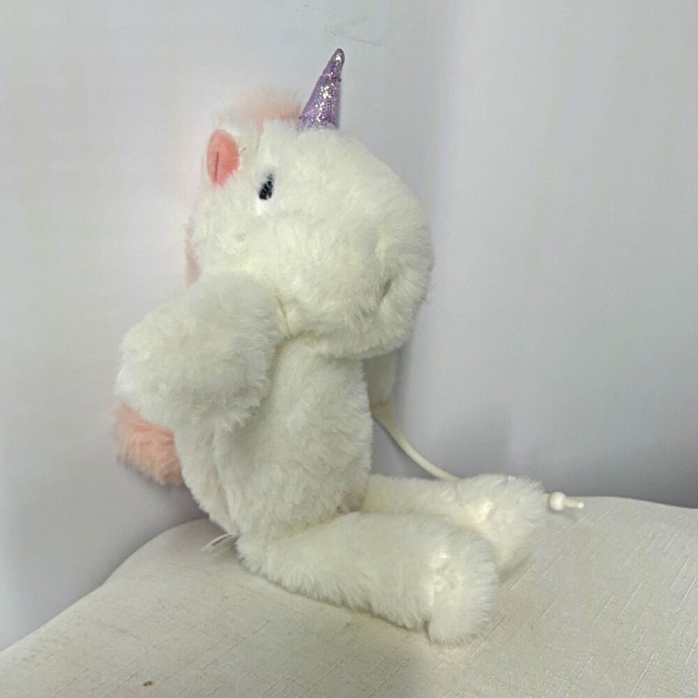 Ryan & Rose Unicorn Plush Stuffed Animal White/Pink/Purple Washable 2024 93974
